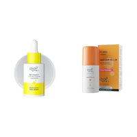 Chemist At Play 10% Vitamin C Face SerumFor All Skin Types 30ml + UnderArm Roll-On Deodorant with 5% AHA Vegan | SLS Free | 40ml