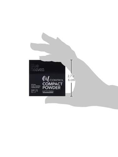 Blue Heaven Oil Control Compact Powder for All Skin types, SPF 25, Matte Finish, Honey 301, 8 gm