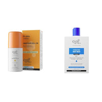 Chemist At Play UnderArm Roll-On Deodorant with 5% AHA, Lactic Acid & 1% Mandelic Acid Vegan | SLS Free | 40ml Hydrating Body Wash For Women & Men | 236ml