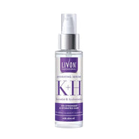 Livon Professional Hydrating Serum for Women & Men | With Keratin, Hyaluronic & Olive Oil | For Stronger, Hydrated & Frizz-free Hair | No Paraben, Sulphate or Mineral Oil | All Hair Types | 100ml