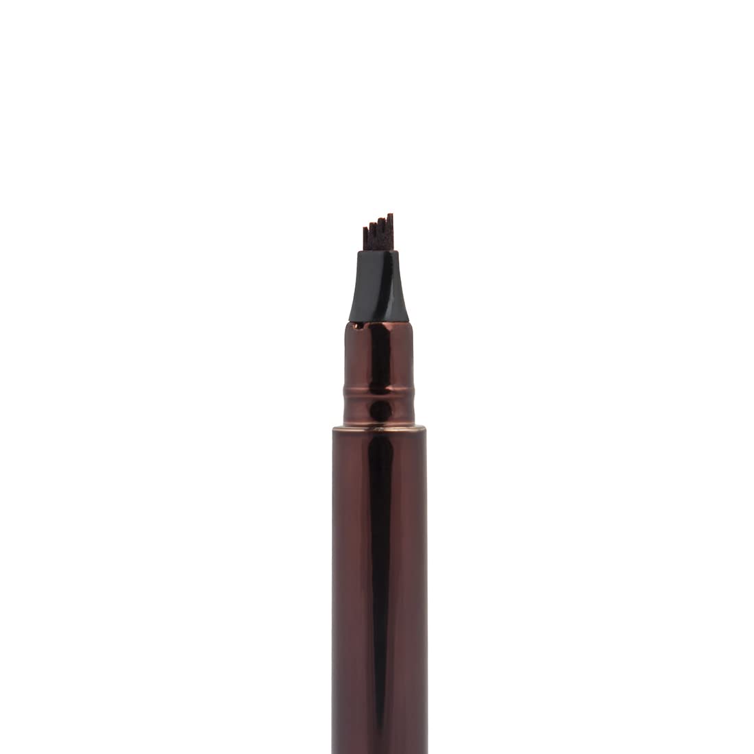 Charmacy Milano Ultra-Thin Stroke Eyebrow Pen (Brown) - 0.6 ml, Waterproof, SmudgeProof, Natural Brows, Defined Hair Stroke, Micro Precision, Long Lasting, Easy to Use, Vegan, Cruelty Free