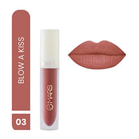 MARS Drip Lip Mist for Women (4.5 ml) (07-Pomelo Drip) Reapplication Matte Liquid Lip Color | Long Lasting | Non-Transfer & Waterproof Lipstick for Women (4.5 ml) (03-Blow a Kiss)