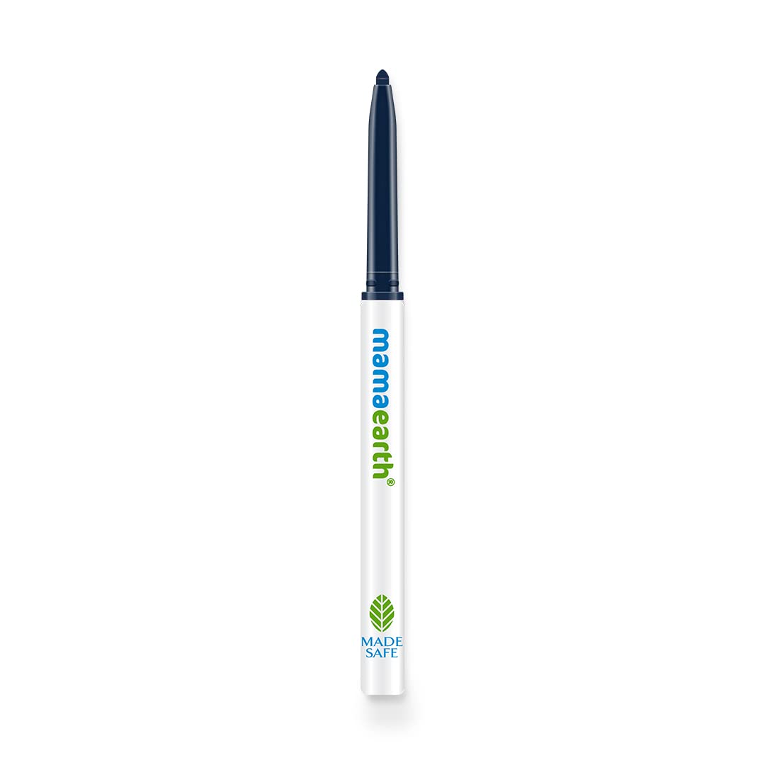 Mamaearth Deep-Ocean Blue Matte Long Stay Cream Kajal, 0.35 gm