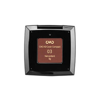 Charmacy Milano HD Cover Compact For All Skin Type - 3, High-Definition Coverage, Matte Finish, Blurs Imperfections, Compact Size (8 gms)