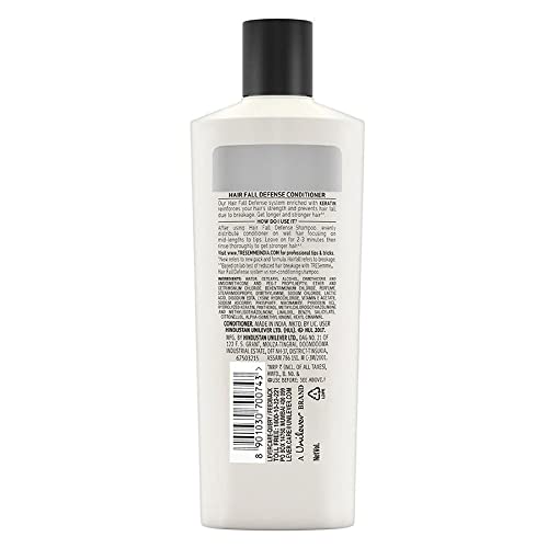 Tresemme Hair Fall Defence Conditioner 190 Ml & Keratin Smooth Shampoo, 185 Ml
