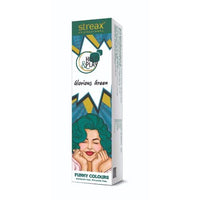 Streax Professional Hold & Play Funkey Colour - Glorious Green, 100 Grams