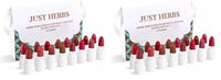 Just Herbs Ayurvedic Creamy Matte Micro Mini Lipstick Kit Lip Hydrating & Moisturizing, Lipsticks for Women Suitable All Indian Tones (Pack of 32)