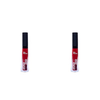 Blue Heaven Hyperstay Matte-Lava Liquid Red-02 Red (Pack Of 2), Assorted