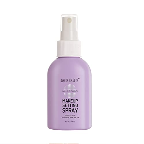 Swiss Beauty Round The Clock Makeup Setting Spray, 100ml