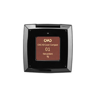 Charmacy Milano HD Cover Compact Suitabe for All Skin Types - 1, High-Definition Coverage, Matte Finish, Blurs Imperfections, Compact Size (8 gms)