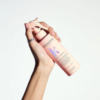 Kérastase Gloss Absolu Anti-Frizz Heat Protectant Spray For Glossy Hair | Fine To Medium Hair | 4-Days Anti-Frizz | With Hyaluronic & Glycolic Acid, Wild Rose-In-Oil | 190ml