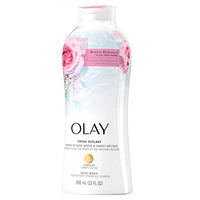 Olay Fresh Outlast Rose Water & Sweet Nectar Body Wash (650ml)