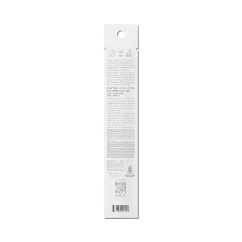 e.l.f. Instant Lift Waterproof Brow Pencil, Long-Lasting Eyebrow Pencil For Grooming & Shaping Brows, Vegan & Cruelty-free, Deep Brown