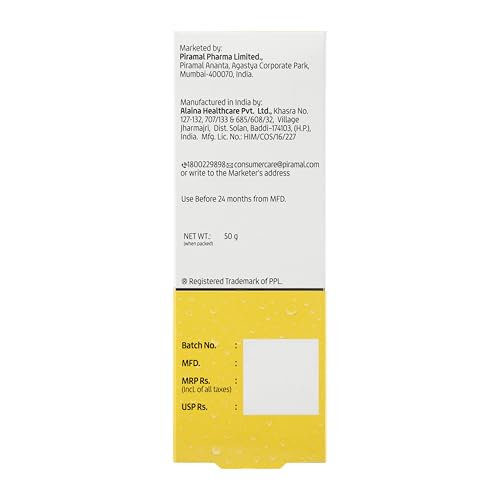 Lacto Calamine Dewy Sunscreen SPF 50 PA+++ | 50g | Water Resistant, No White Cast, UVA & UVB Protection | Sunscreen SPF50 + Primer | Acai Berries, Niacinamide & Watermelon | Dermatologically Tested