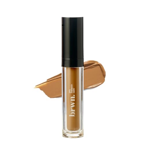 brwn. pro melanin care Hd Perfecting Concealer Cream For Face Makeup|For All Indian Skin Tones|Lightweight,Full Coverage,Waterproof Matte Finish|Dark Circles And Blemishes Eraser|08 Cedar