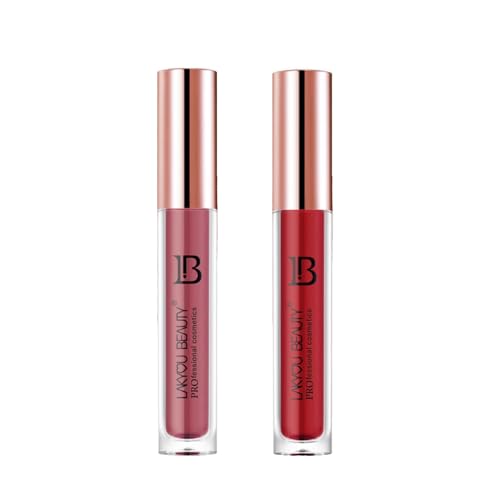 Lakyou Beauty Color Infision Non-Transfer Liquid Lipstick (pack of 2) ((Naughty Nudit - Chili))