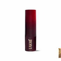 Lakmé Forever Matte Lipstick, Made With French Rose Oil Extracts, Plum Obsession, 4.5G