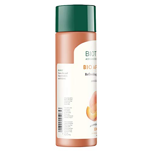 Biotique Apricot Refreshing Body Wash | Keeps Skin Fresh and Clean | Brightens Skin and Reducing Dark Spots | 100% Botanical Extracts | Suitable for All Skin Types | 190ml