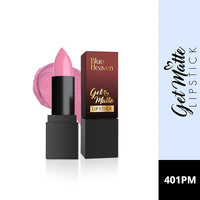Blue Heaven Get Matte Lipstick | Soft Matte Finish and Lightweight Formula | Intense Pigment | Long-Lasting Lipsticks For Women | 401 | 4GM
