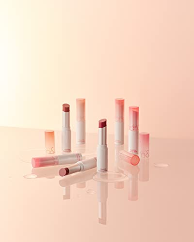 Rom&nd Glasting Melting Balm 3.5g, Glossy, Plumping Lips, Moisture, Translucent, Water Bomb, High Pigmented, Vegan #01.COCO NUDE