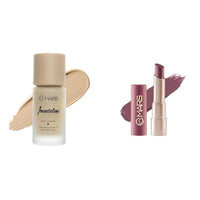 MARS High Coverage All Skin Type Liquid Matte Foundation | Blemish Free & Blendable Foundation for Makeup (40ml) (SHADE-03) Creamy Matte Long Lasting Lipstick for Women (3.2 gm) (17-Sultry Samba)