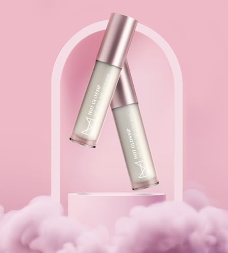House Of Makeup Non-sticky gloss | High-shine lip gloss for pigmented lips | Lip gloss with hyaluronic acid | Zero stickiness (Naked Truth)