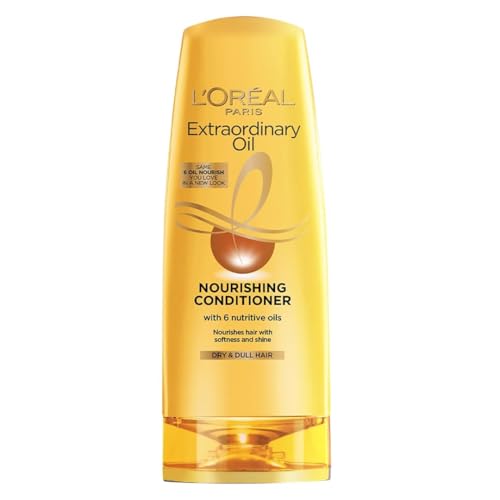L'Oreal Paris Extraordinary Oil 3 -step Nourishing kit - Shampoo For Dry & Dull Hair (340ml) + Conditioner (180ml) + Hair Serum (100ml)