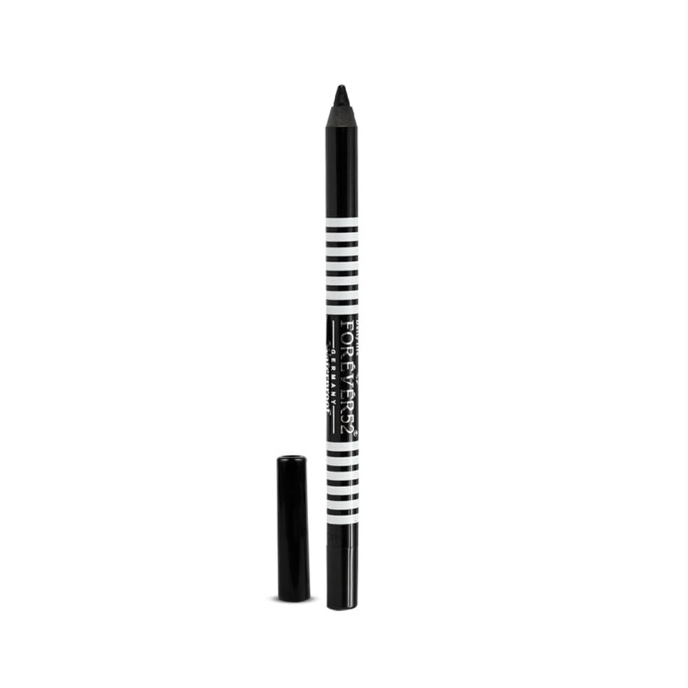 Forever52 Daily Life Waterproof Smoothening Matte Eye Pencil, (1G, Onyx Black) - ( F501)