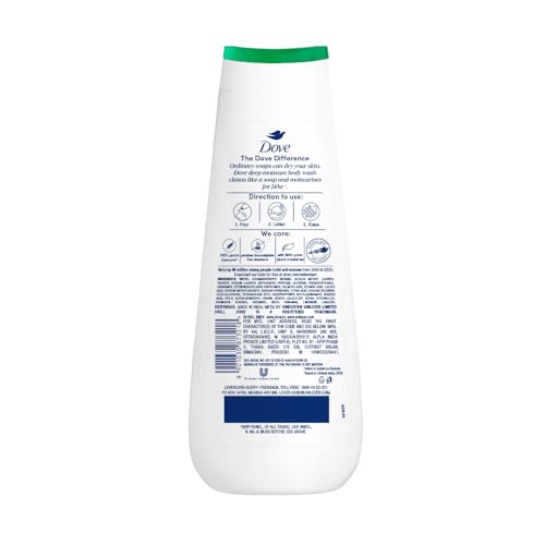 Dove Refreshing Bodywash with Triple Hydration Serum, 300ml
