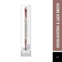 Swiss Beauty Highlighting & Lash Brush | With Synthetic And Soft Bristles Makeup Brush |