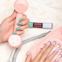 Typsy Beauty 2 In 1 Gel Nail Polish | Blue & Green | Quick Drying | Glossy Finish | Long Lasting | Chip Resistant |10 ml