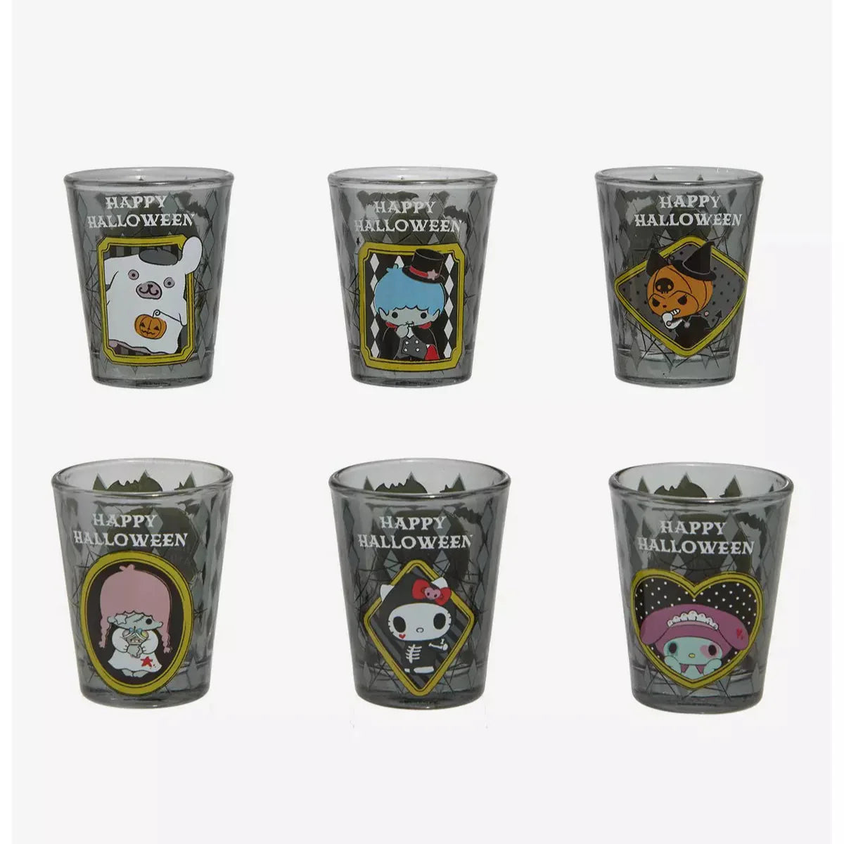 Hello Kitty And Friends Halloween Blind Box Mini Glass