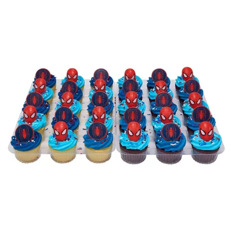 Marvel'S Spider-Man Cupcakes, 30 Ct.
