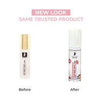 Pilgrim Spanish Squalane Lip Peel Roll-on with lactic acid & hyaluronic acid |Squalane exfoliating lip peel for soft & glossy lips | Hydrating dry & flaky lips |Women & Men's | 6 ml (Transparent)