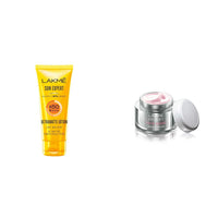 LAKMÉ Sun Expert Spf 50 Pa+++ Ultra Matte Lotion for All Skin Type, 50 Ml And Absolute Perfect Radiance Skin Brightening Day Creme, Light, 50G