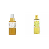 Just Herbs Silksplash Neem-Orange Rehydrant Face Wash, 100ml and Silky Strength Aloevera Wheatgerm Moisturising Shampoo, 200ml
