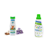 Mamaearth dusting Powder with Organic Oatmeal & Arrowroot Powder 150g & Mamaearth's Plant Based Baby Laundry Liquid Detergent, with Bio-Enzymes and Neem Extracts, 200ml