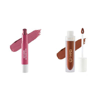 MARS Matte Super Stay Lipstick |(2.6 gm) (16-ANGEL WINGS) Matte Liquid Lip Color | Long Lasting | Non-Transfer & Waterproof Lipstick for Women (4.5 ml) (05-Chocolate Delight)