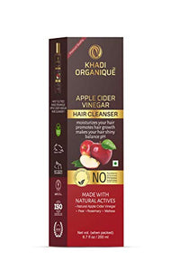 Khadi Organique Apple Cider Vinegar Hair Cleanser/Shampoo (SLS & PARABEN FREE) - 200ML