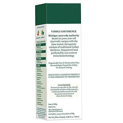 Biotique Morning Nectar Flawless Skin Moisturizer Lotion L Prevents Dark Spots, Blackheads And Blemishes L Visibly Flawless Skin L Nourishes And Hydrates Skin L All Skin Types L 190Ml