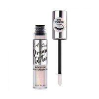 L.A Girl Dream Glitter Liquid Eyeshadow, Highly Pigmented, Non-Transfer, Insta Dry, Long Wearing, Shimmery Finish - Iridescent Dream (Silver) - 4ml