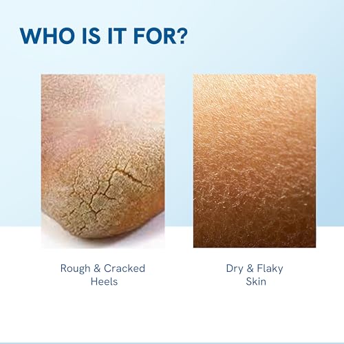Be Bodywise Dry Skin & Heel Repair Kit | Deeply Hydrates & Exfoliates Skin | Infused with Ceramides | 20% Urea Foot Roll On (50ml) + 10% Urea Body Lotion (200ml)