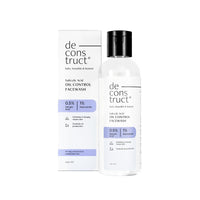 Deconstruct Salicylic Acid Oil Control Face Wash | 0.5% Salicylic Acid + 1% Niacinamide | For Oily, Acne & Pimple Prone Skin | Acne Reducing Face Wash | Oil Control | 100ml