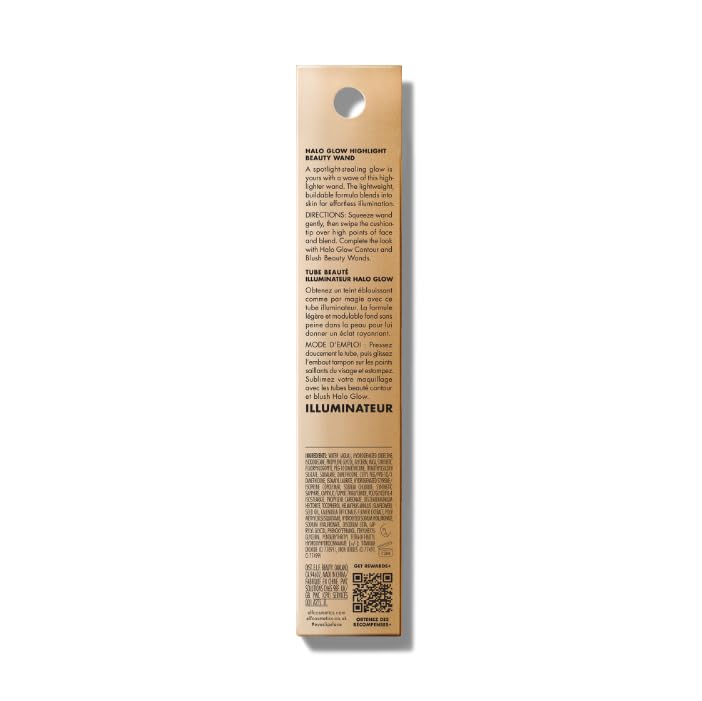 e.l.f. Halo Glow Highlight Beauty Wand, Liquid Highlighter Wand For Luminous, Glowing Skin, Buildable Formula, Vegan & Cruelty-free, Liquid Gold