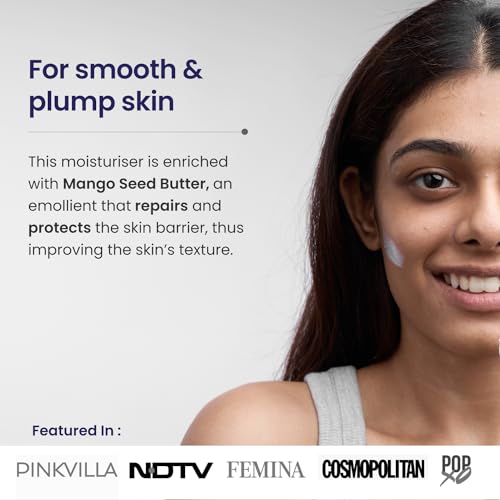 RE' EQUIL Ceramide & Hyaluronic Acid Moisturiser | Moisturizer For Face | Barrier Repair Cream | Long Lasting Hydration | Suitable For Normal To Dry Skin | 100G