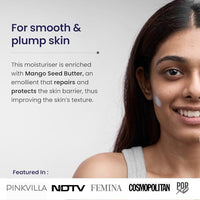 RE' EQUIL Ceramide & Hyaluronic Acid Moisturiser | Moisturizer For Face | Barrier Repair Cream | Long Lasting Hydration | Suitable For Normal To Dry Skin | 100G
