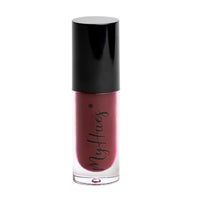 MyHues HyGlow Lip Elixir, Lip Gloss and Oil Hybrid, Nourishing Jojoba, Almond, Squalane 100% (Plant Derived), Shea Butter, Moisturizing, Buildable Colour, Glossy Finish (Deep Burgundy (Noor))