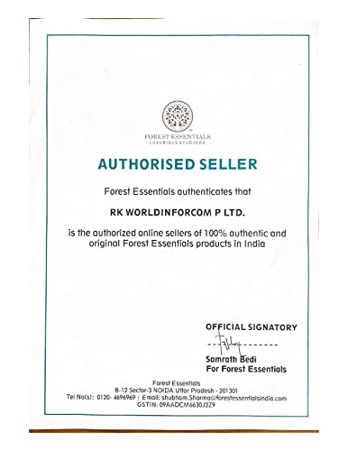 Forest Essentials Luscious Sugared Rose Petal Lip Balm, 4g & Forest essentials Luscious Lip Balm Narangi Glaze 4g