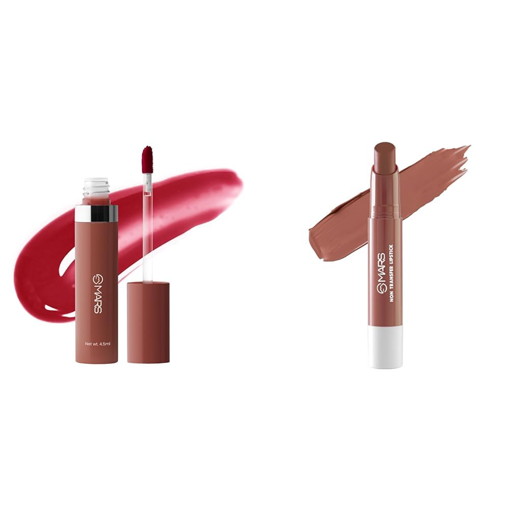 MARS Drip Lip Mist for Women (4.5 ml) (03-Rosewood Drip) Matte Super Stay Lipstick | Up to 12 Hours Long Lasting | Smudge Proof and Waterproof Lipstick for Women (2.6 gm) (10-ROYALTY)