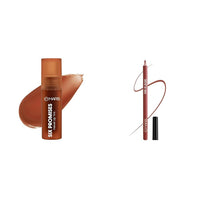 MARS Love Track Velvet Lip Tint (2.8ml) (SIX PROMISES) | Velvet Matte Finish Matte Lip Liner | One Swipe Smooth Application | Long Lasting Lip Pencil (1.4gm) (20-CHILL RED)